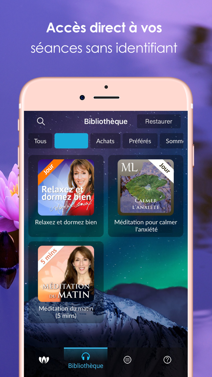 Relaxez et dormez bien