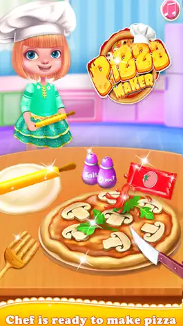 Game screenshot Pizza Maker Cooking Kitchen mod apk