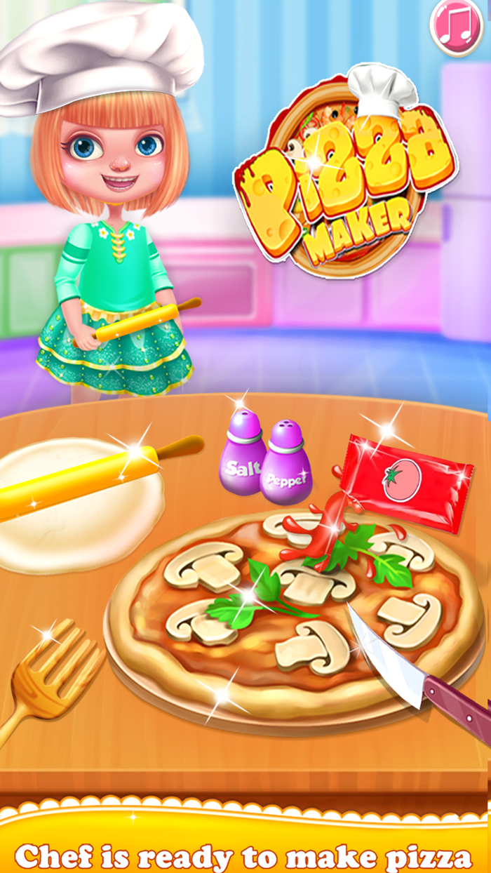 Pizza Maker Cooking Kitchen