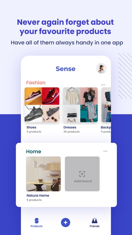 Sense | Save now, buy later