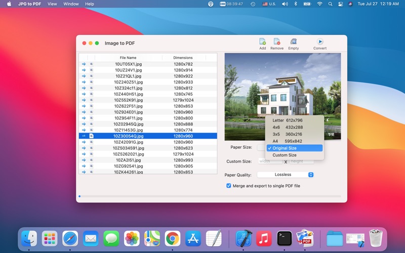 Screenshot #2 pour JPG to PDF - PDF Generator