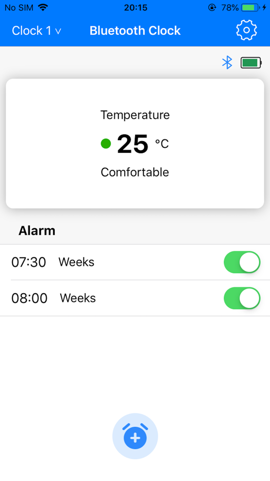 #1. SHARKY Clock (iOS) 由: Shanghai Yunchengju Technology Co.,Ltd.