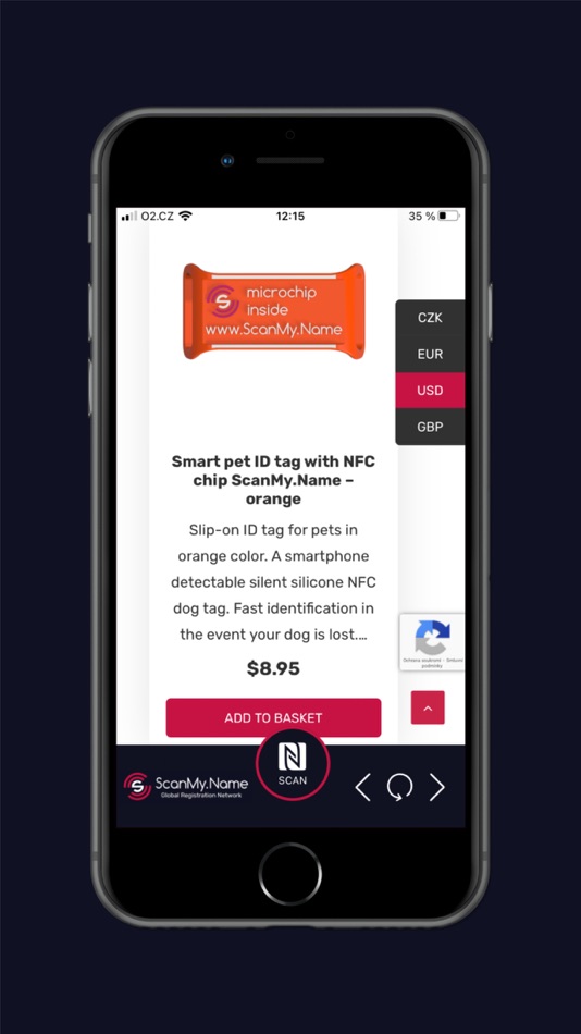 #8. ScanMy.Name NFC Tag Reader (iOS) 由: Six Guys Labs s.r.o.