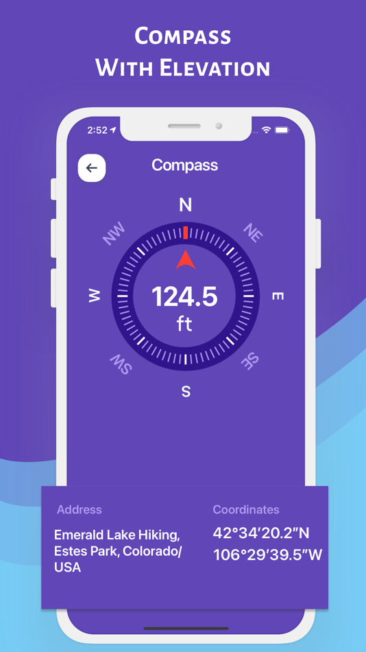 #4. Altimeter Pro: Compass, GPS (iOS) By: Furkan Ozoglu