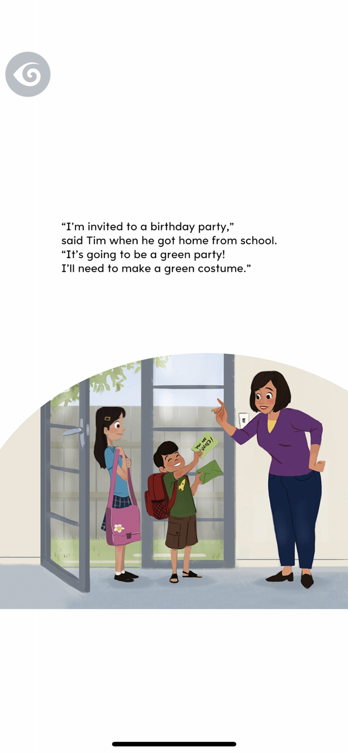 Tim’s Costume – Ready to Read