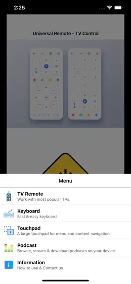 Game screenshot Universal Remote: TV Control mod apk