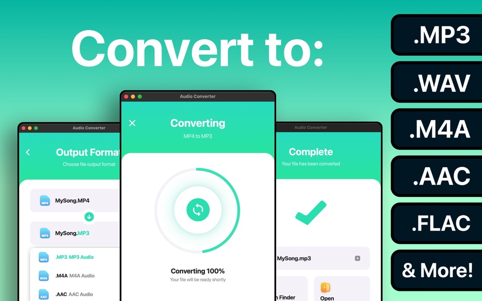 #1. The Audio Converter (macOS) 由: Float Tech, LLC