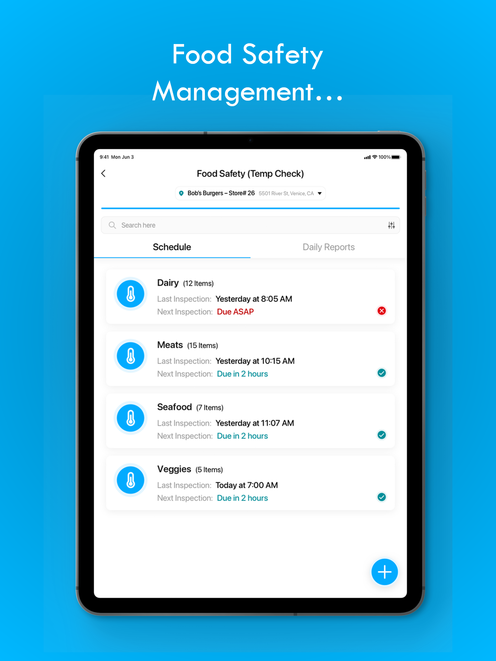 MaintainIQ for iPad
