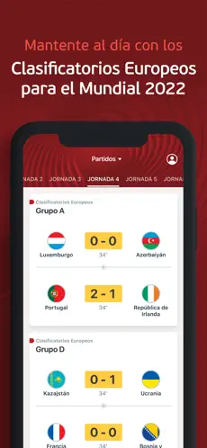 Screenshot 5 Oficial UEFA Nations League iphone