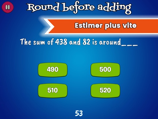 Screenshot #6 pour Math Rescue : Arrondir nombres