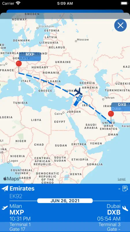 Dubai Airport (DXB) Info screenshot 3 of 5