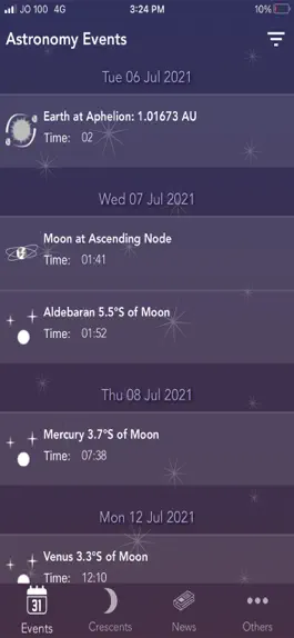 Game screenshot Astronomy Events with Push hack