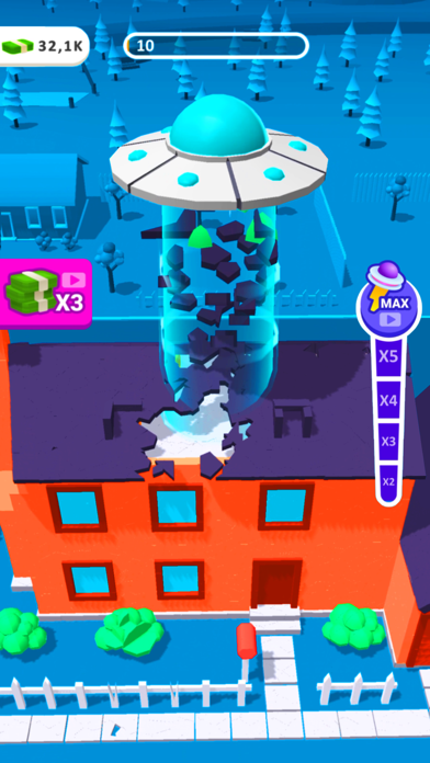UFOMoney: Planet Eating Game Screenshot