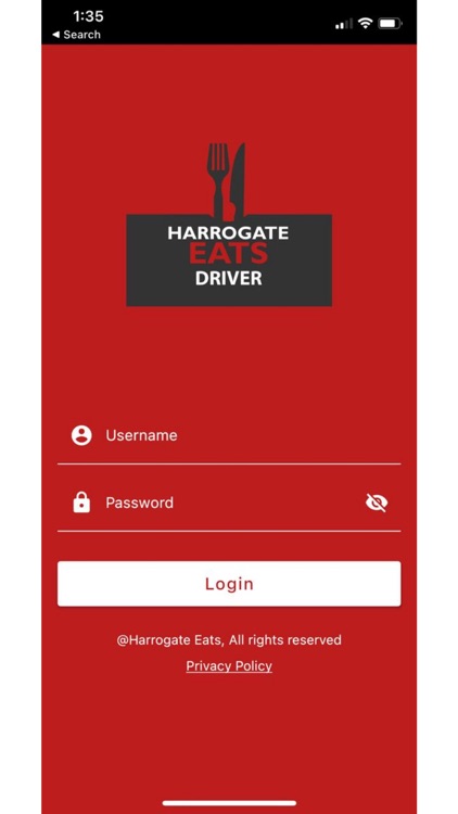 Harrogate Eats Driver