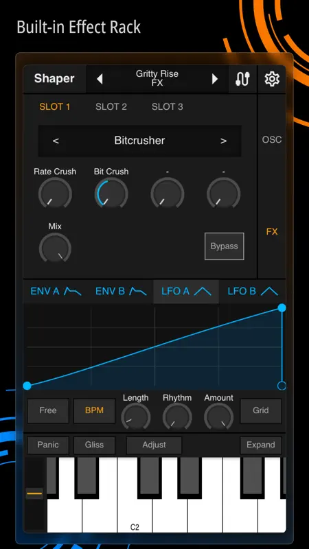 Shaper - Synthesizer screenshot 5 of 8