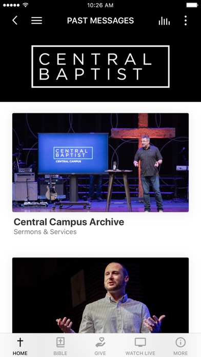 Central Baptist - Jonesboro Screenshot