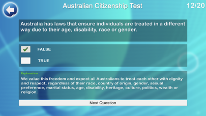 Australian Citizenship Ed.2022 Screenshot