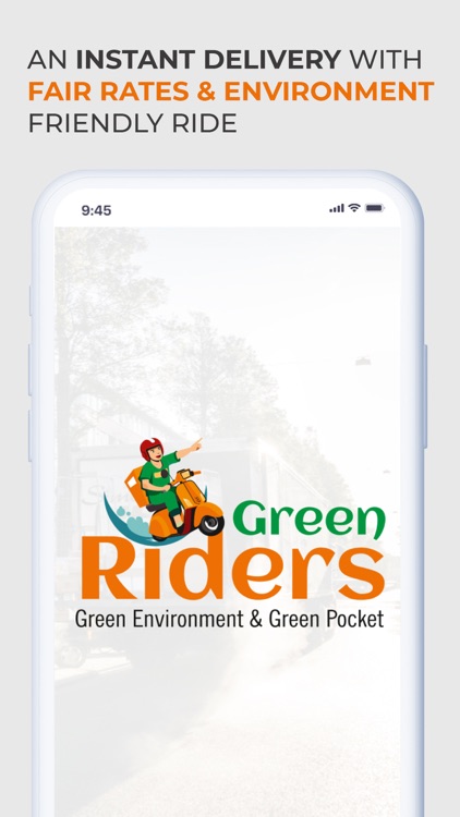 Green Riders - Delivery App