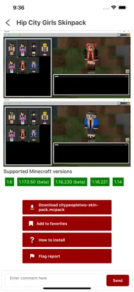 Game screenshot Skin Packs for Minecraft PE hack