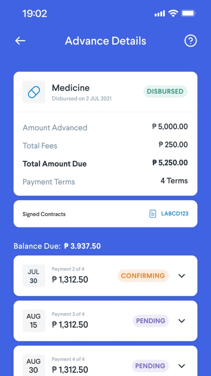 Advance - Salary on-demand screenshot-4