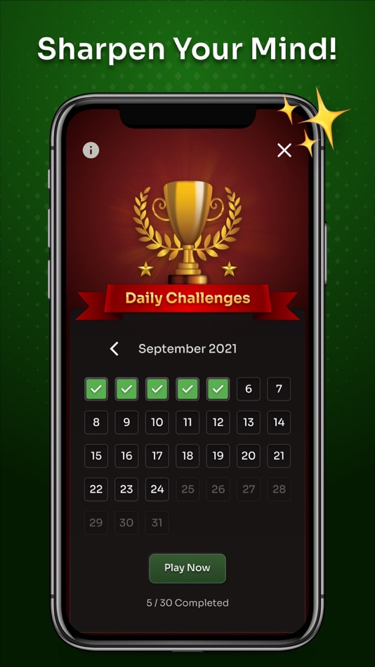 #2. Solitaire ⊛ (iOS) 由: Moonfrog