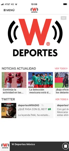 Game screenshot W Deportes México mod apk