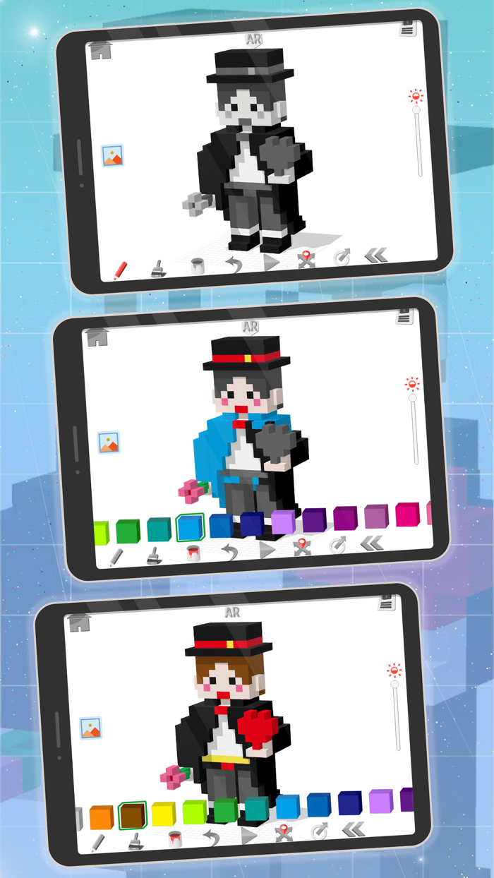 Blocks Builder - 3D and AR App