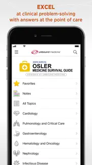 osler medicine survival guide iphone screenshot 1