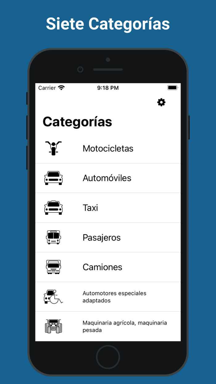 Examen de conducir Ecuador