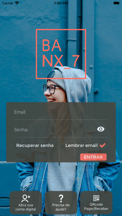 Banx7 - Conta Digital Screenshot