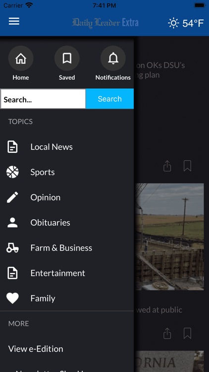 Madison Daily Leader Extra