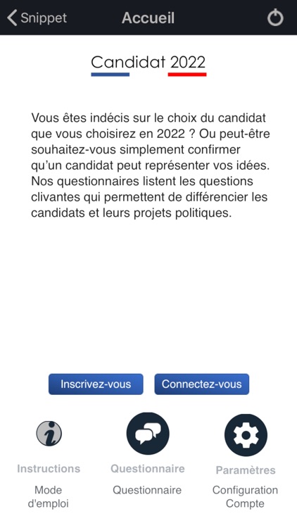 Candidat 2022