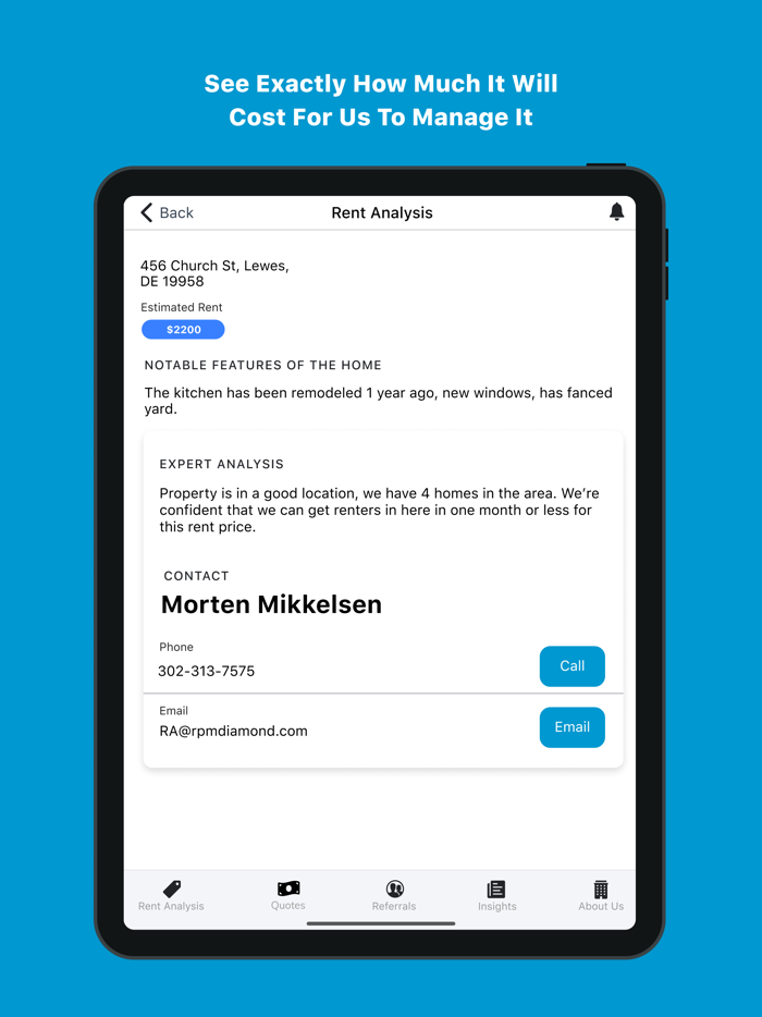 RPM Diamond ReferApp