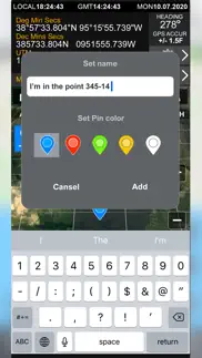 tactical gps. offline map iphone screenshot 4
