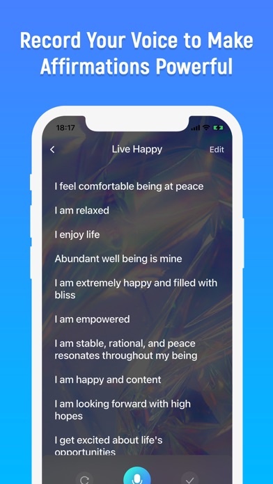 Affirmation: Law of Attraction Screenshot