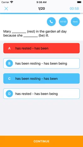 Game screenshot Study English Grammar Test apk