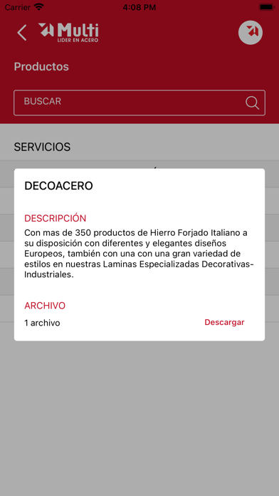 Multi Autogestión Screenshot