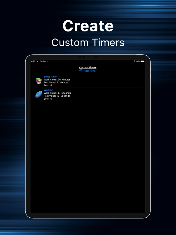 Fitness Hiit Pomodoro Timer