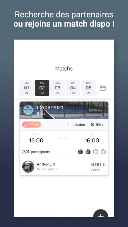 Loire Vallée Padel screenshot-3