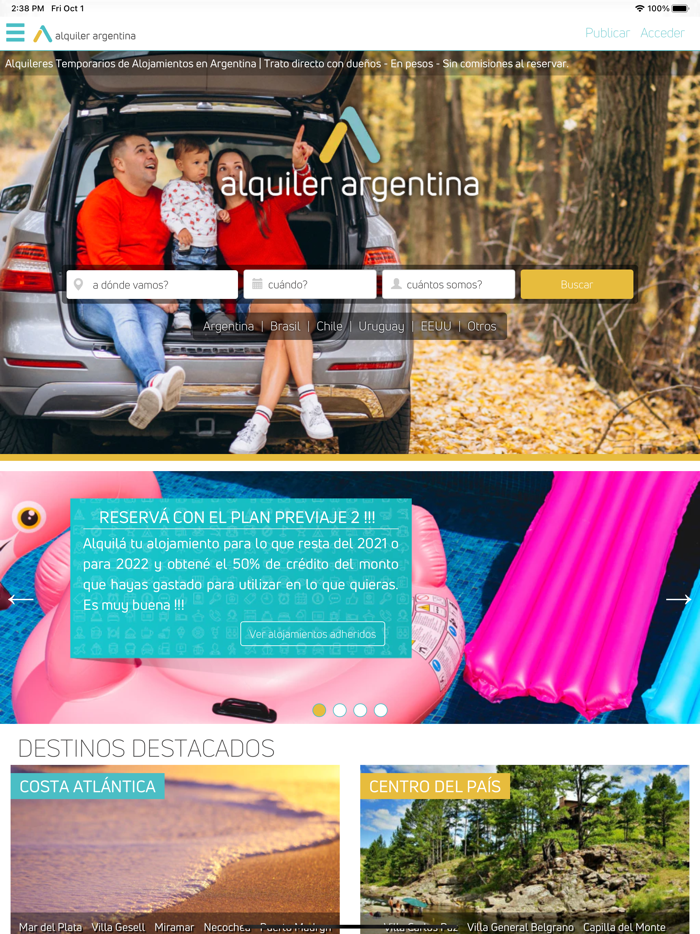 Alquiler Argentina