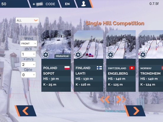 Screenshot #6 pour Fine Ski Jumping