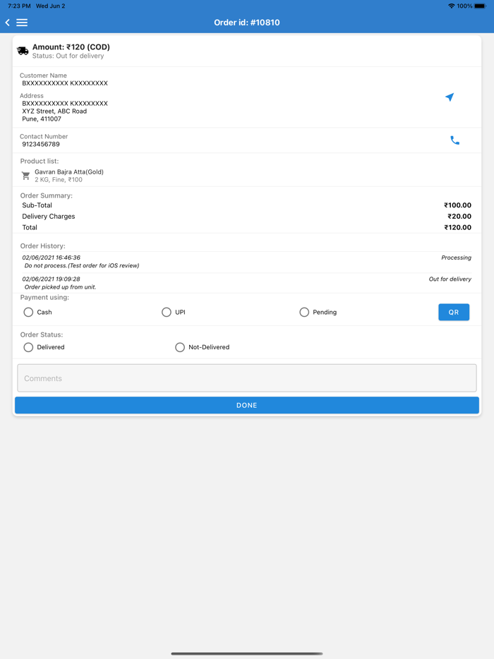 Chakkizza Delivery Partner