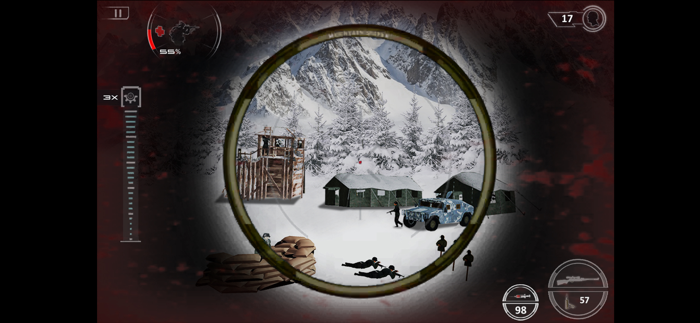 Mountain Sniper 3D Shooting