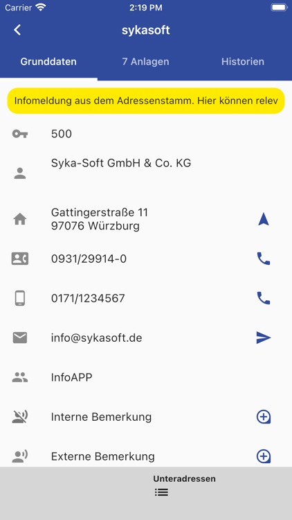 sykasoft Service Mobil