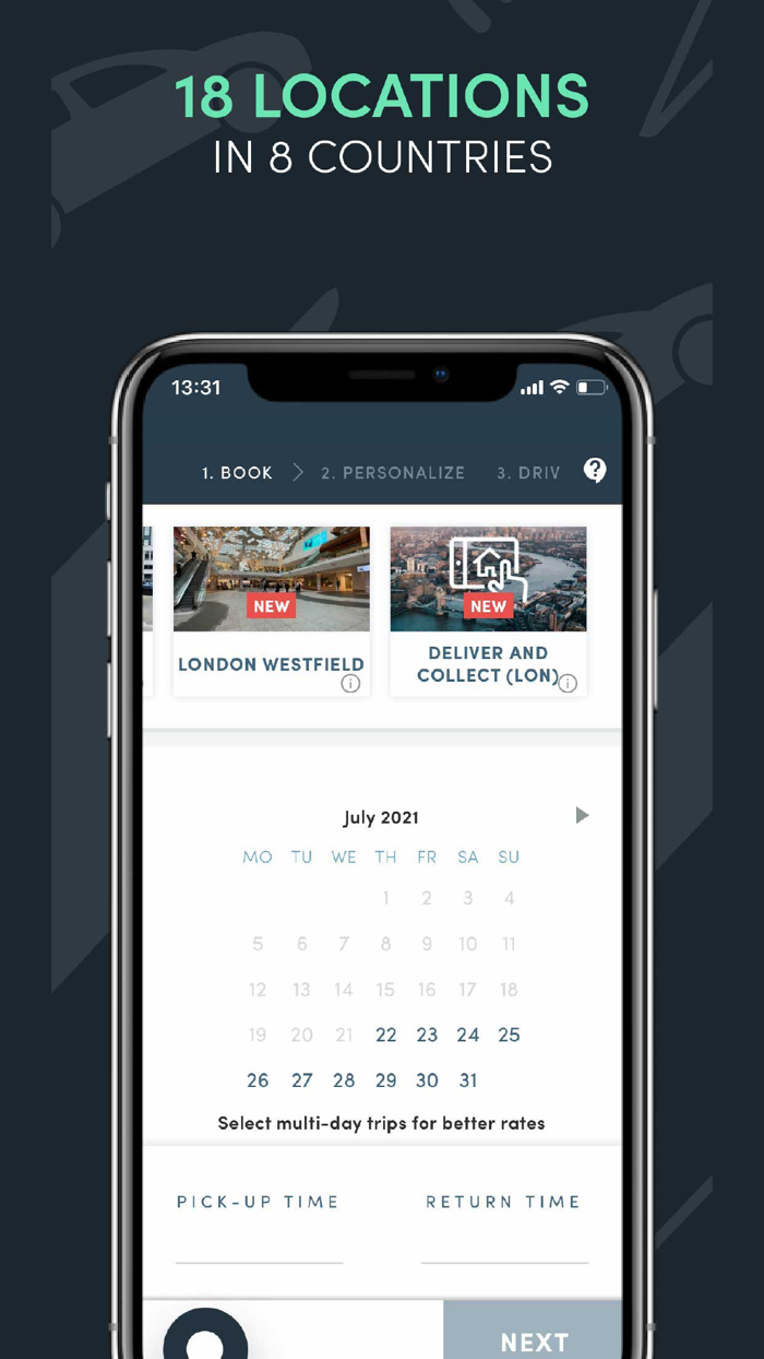 UFODRIVE 24-7 EV Car Rental
