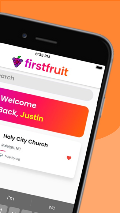 FirstFruit - Give Cheerfully Screenshot
