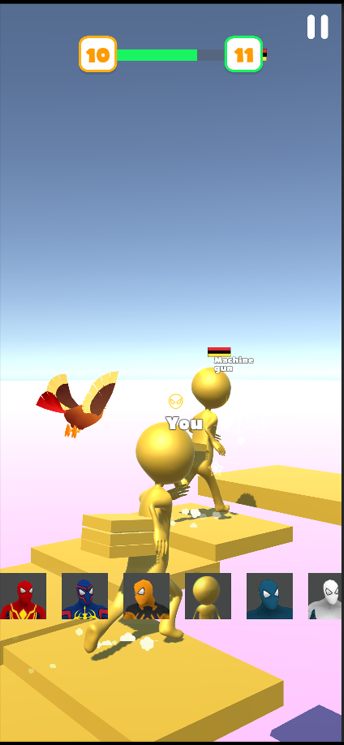 Superhero Transform Race 3D