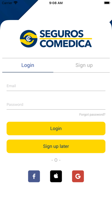Screenshot #1 pour Seguros Comedica