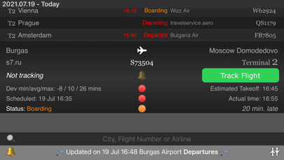 Burgas Airport Screenshot