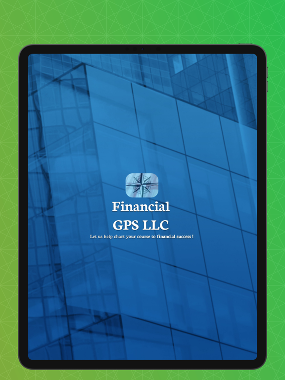 Financial GPS LLC iPad screenshot 2 - Business app